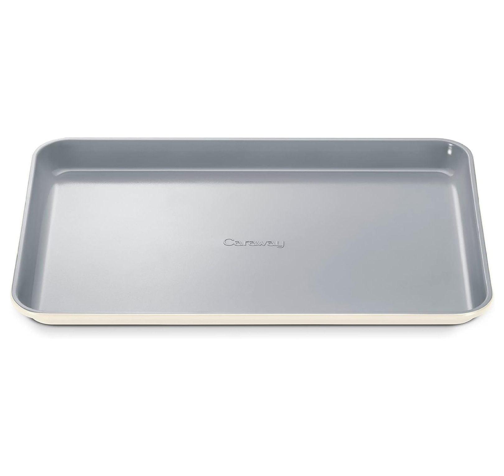 Medium Cream Non-Stick Aluminum Baking Sheet