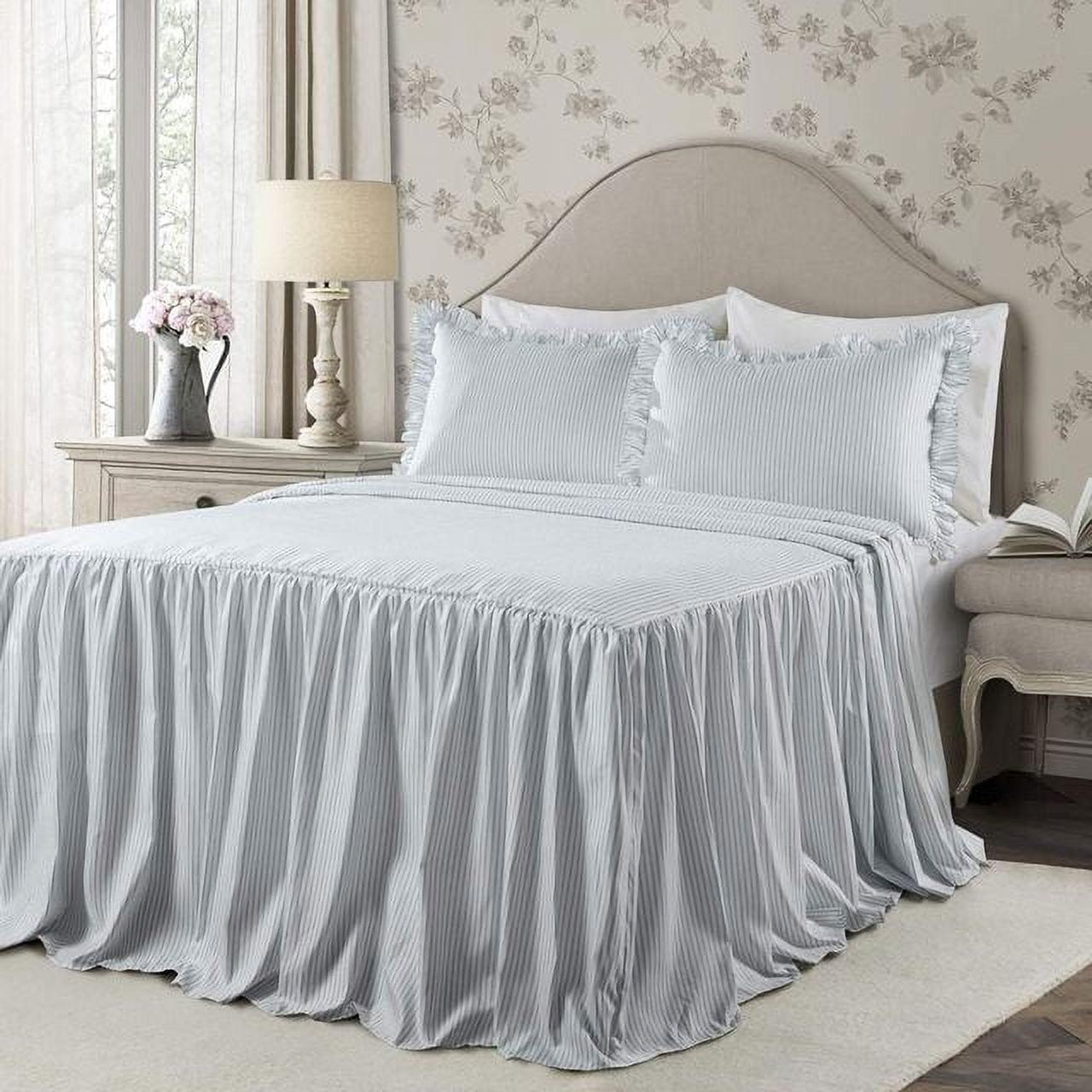 Lush Decor Reyna Microfiber Reversible 3 Piece Bedspread Set
