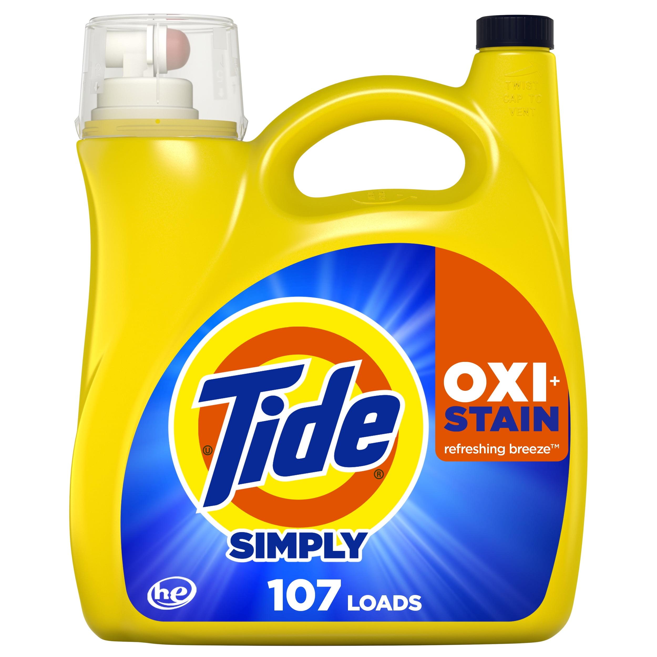 Tide Simply Oxi Liquid Laundry Detergent - 151 fl oz