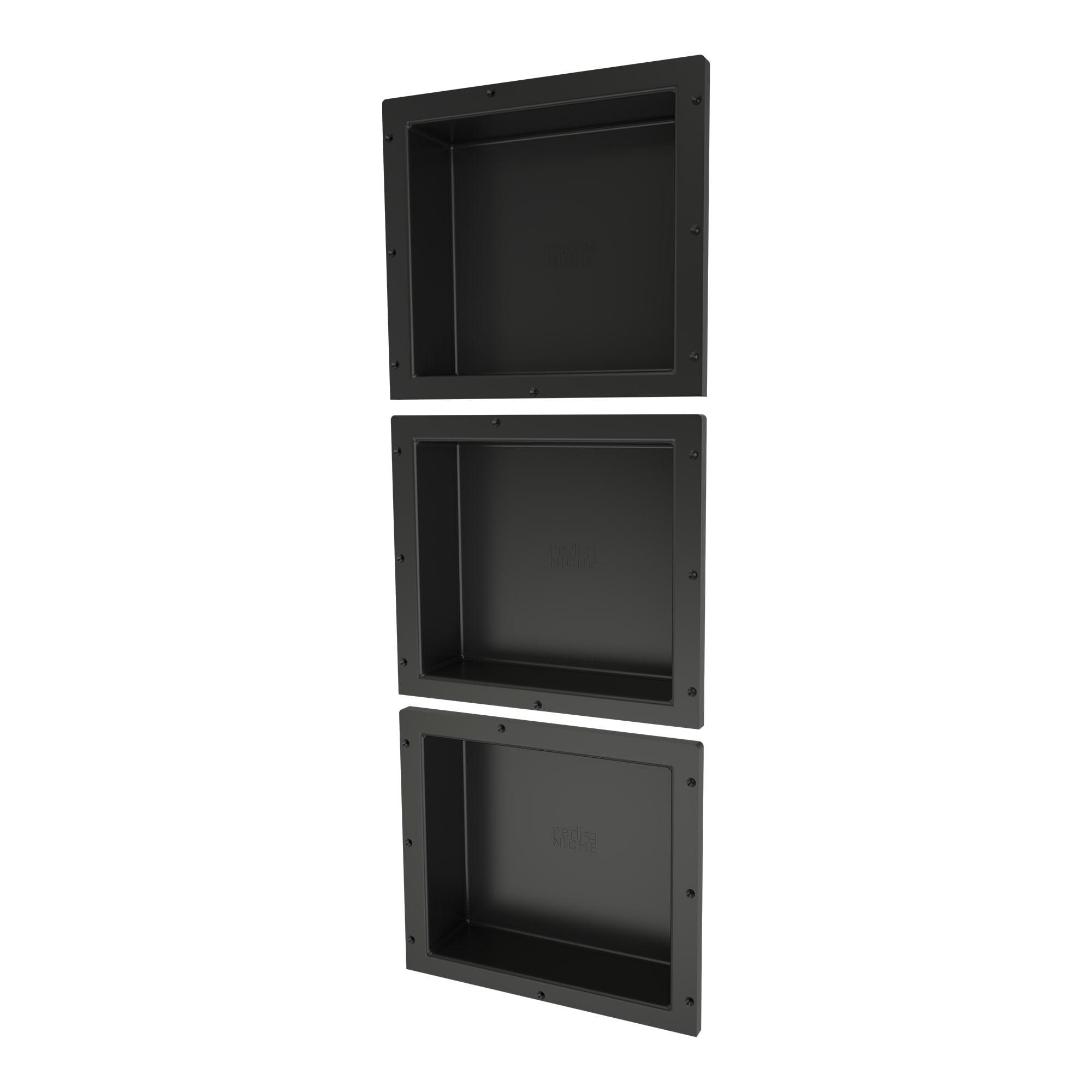 Tile Redi Triple Recessed Shelf