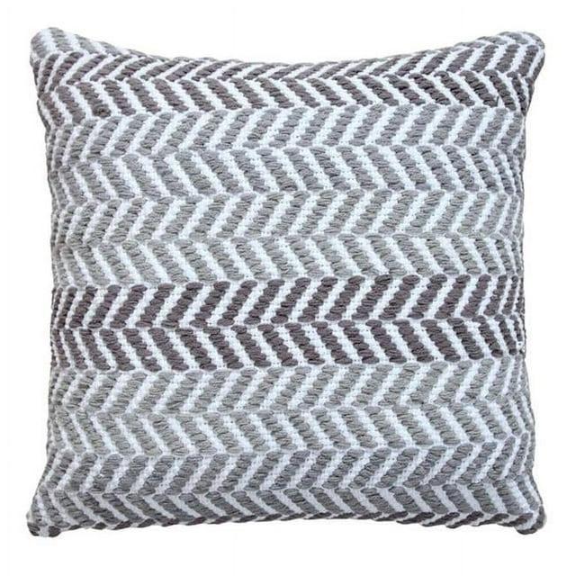 AANNY Chevron Cotton Throw Pillow