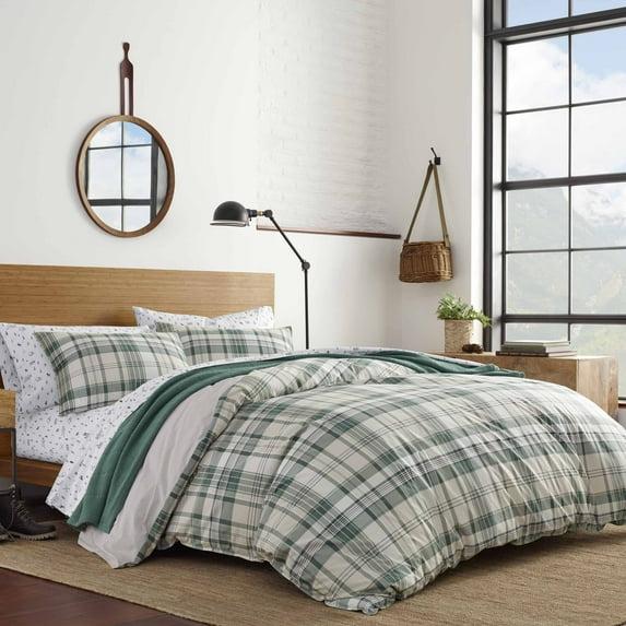 Eddie Bauer Eddie Bauer Timbers Green Cotton Reversible Bedding Set