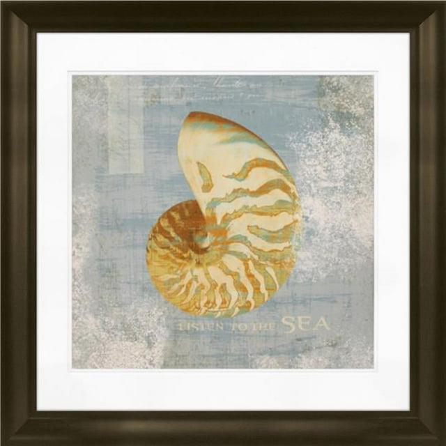 Timeless Frames 55258 12 x 12 in. Listen To The Sea Photo Frame
