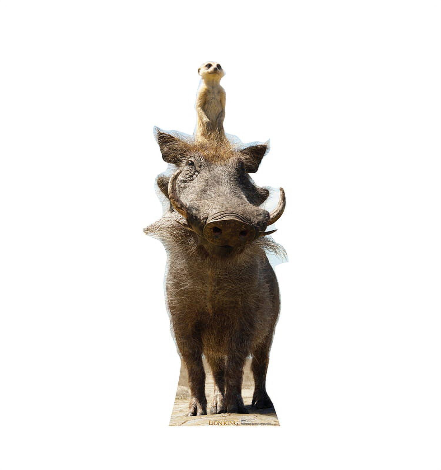 53'' Life-Size Timon and Pumbaa Cardboard Stand-Up