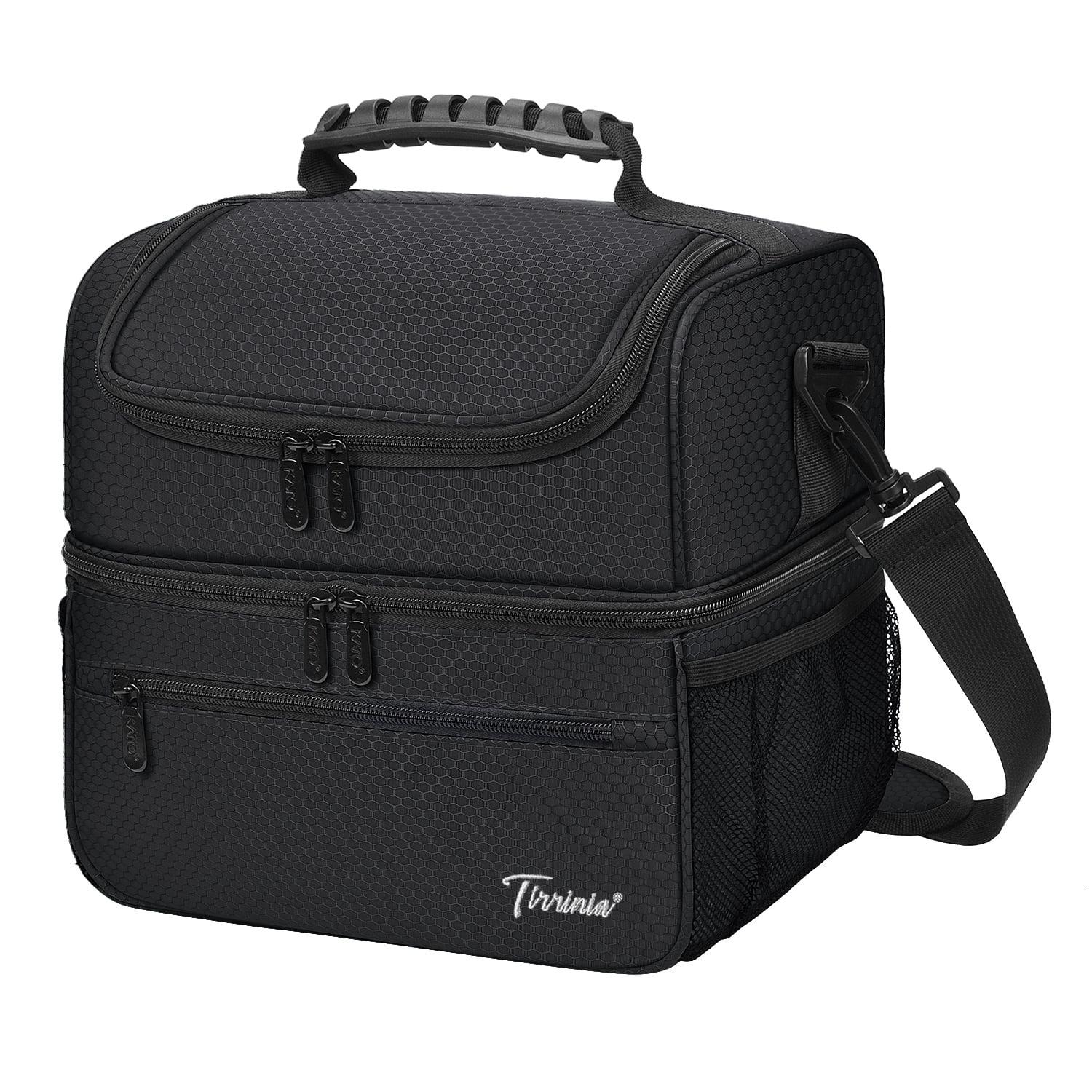 Tirrinia Tirrinia 13L/20 Cans Lunch Bag, Insulated Leakproof Reusable Meal Prep Bento Box Cooler Tote