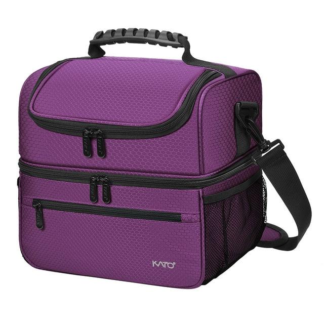 Tirrinia Tirrinia 13L/20 Cans Lunch Bag, Insulated Leakproof Reusable Meal Prep Bento Box Cooler Tote