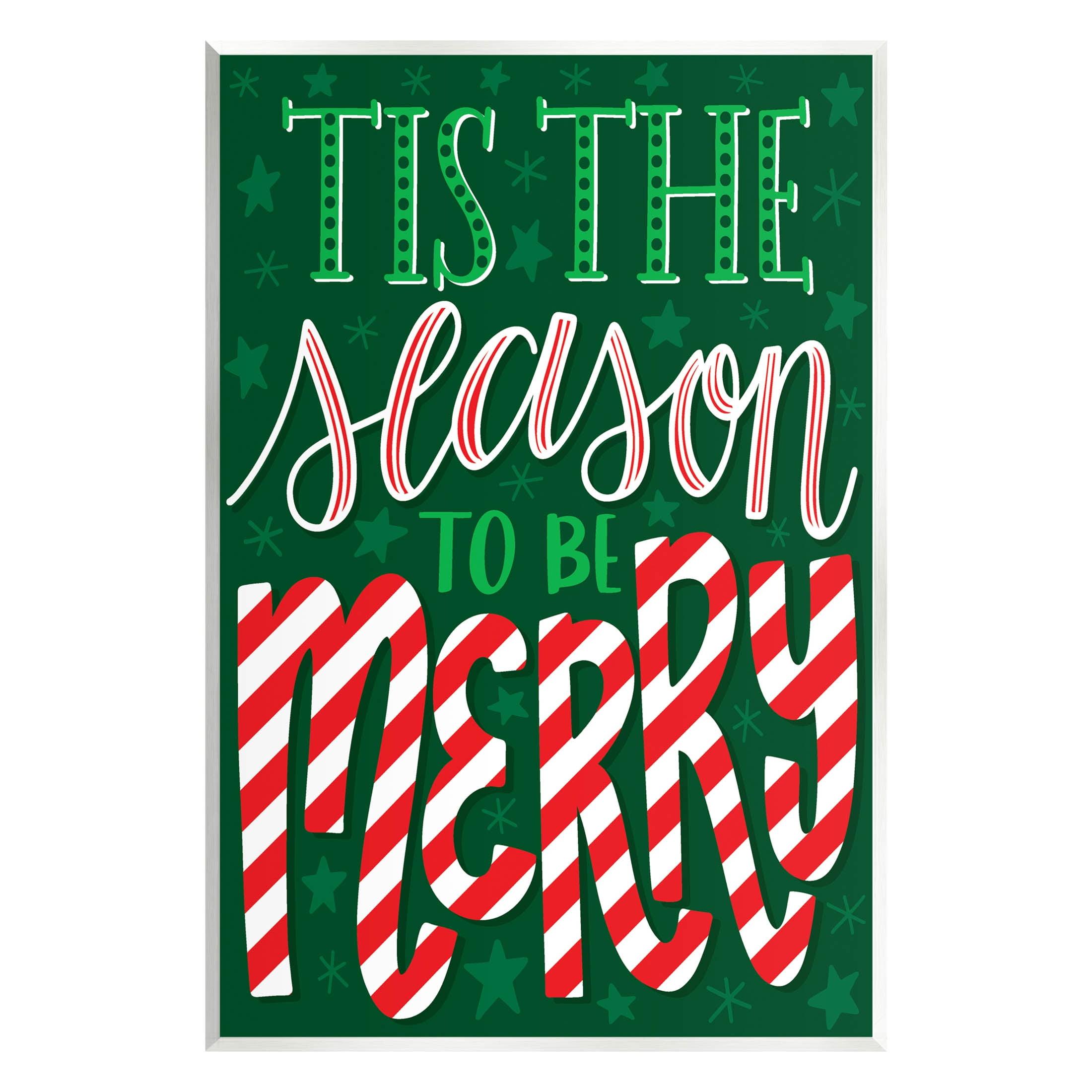 " Tis The Season To Be Merry Patterned " by Taylor Shannon Designs