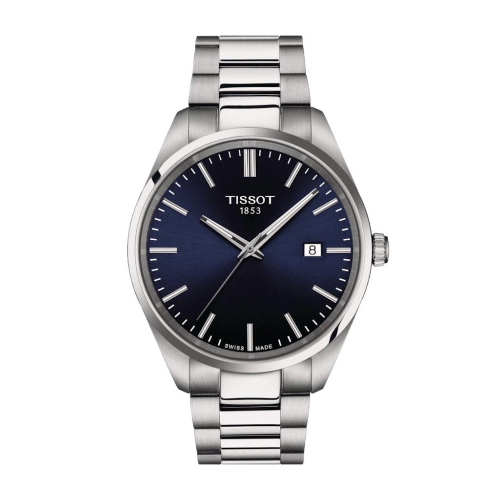 Tissot PR 100 Quartz Blue Dial Stainless Steel Men's Watch T150.410.11.041.00