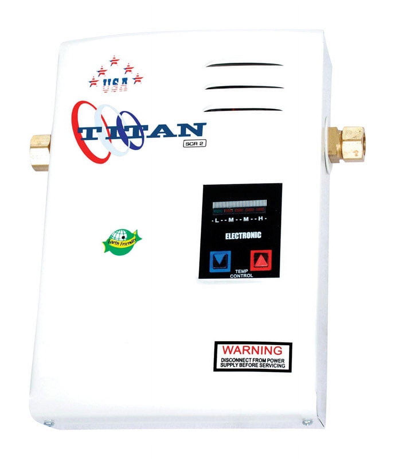 Titan 8.5 W White Electric Tankless Water Heater