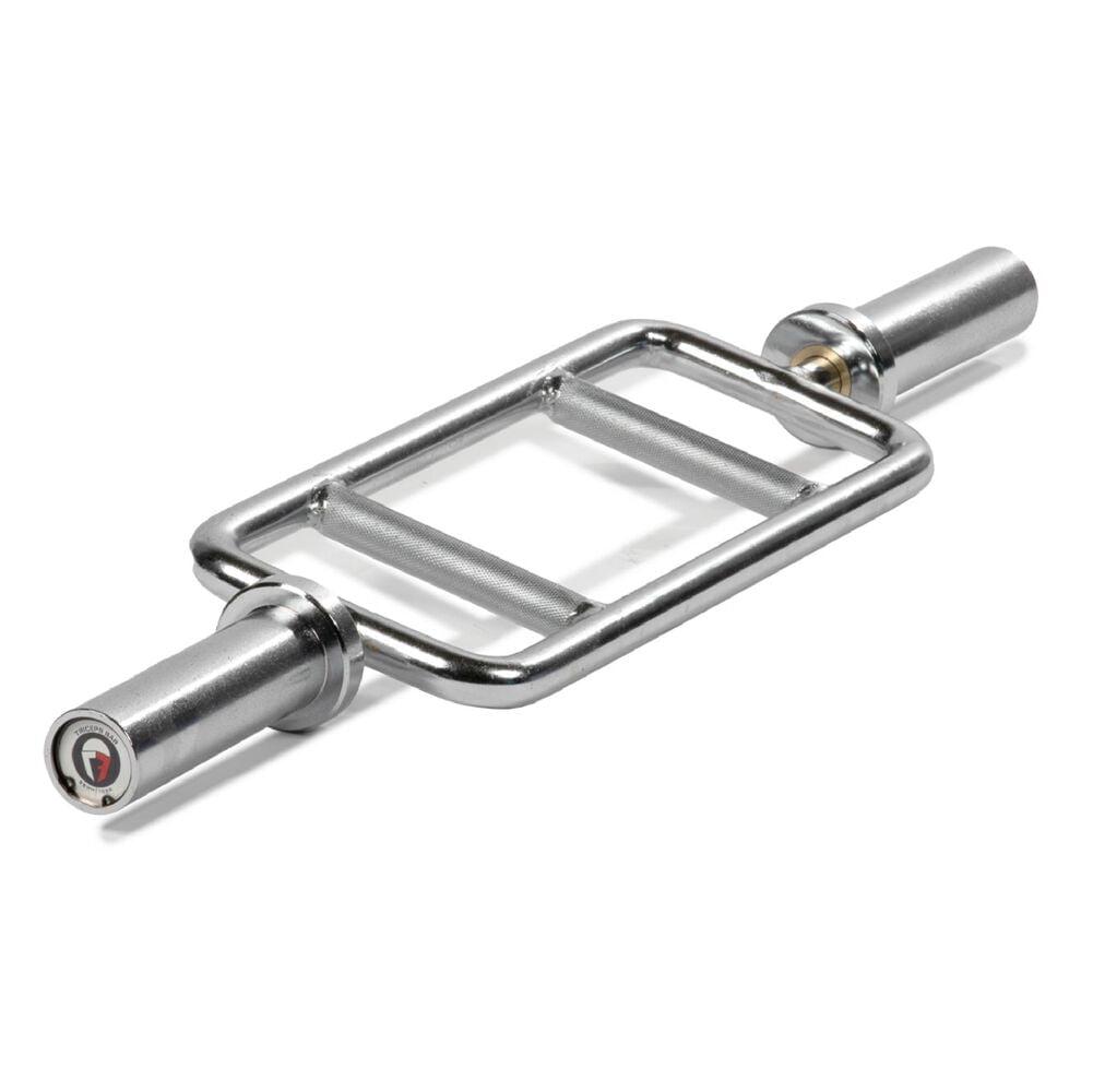 Titan Fitness 34" Olympic Triceps Bar, 200 LB Capacity, Chrome Finish, Weight Bar