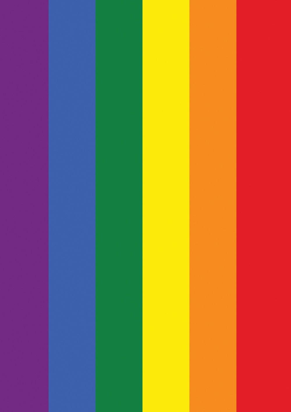 Vibrant Rainbow Pride Garden Flag 12.5" x 18" Fade-Resistant Polyester
