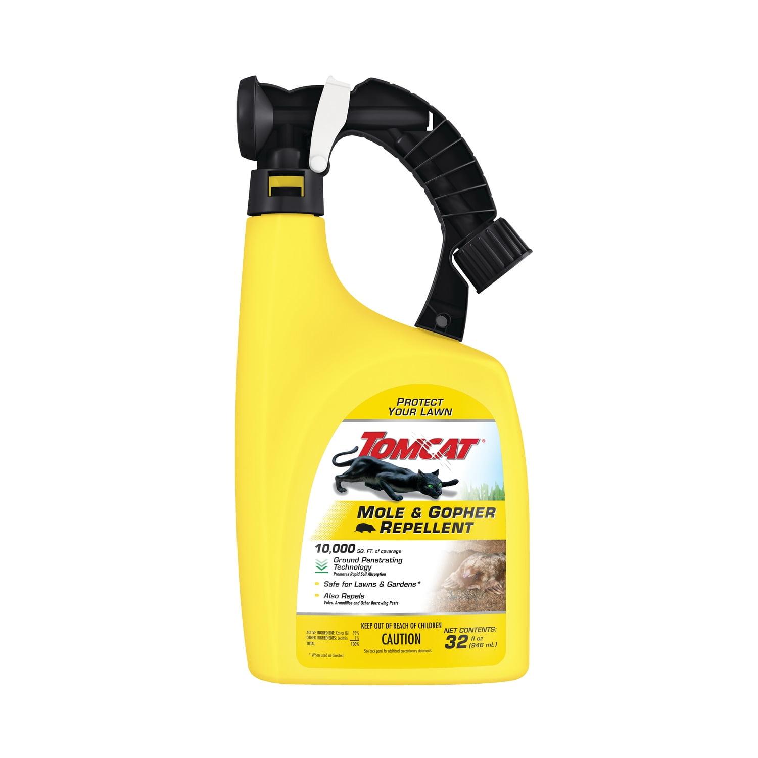 Tomcat Yellow 32 oz Mole & Gopher Repellent Spray