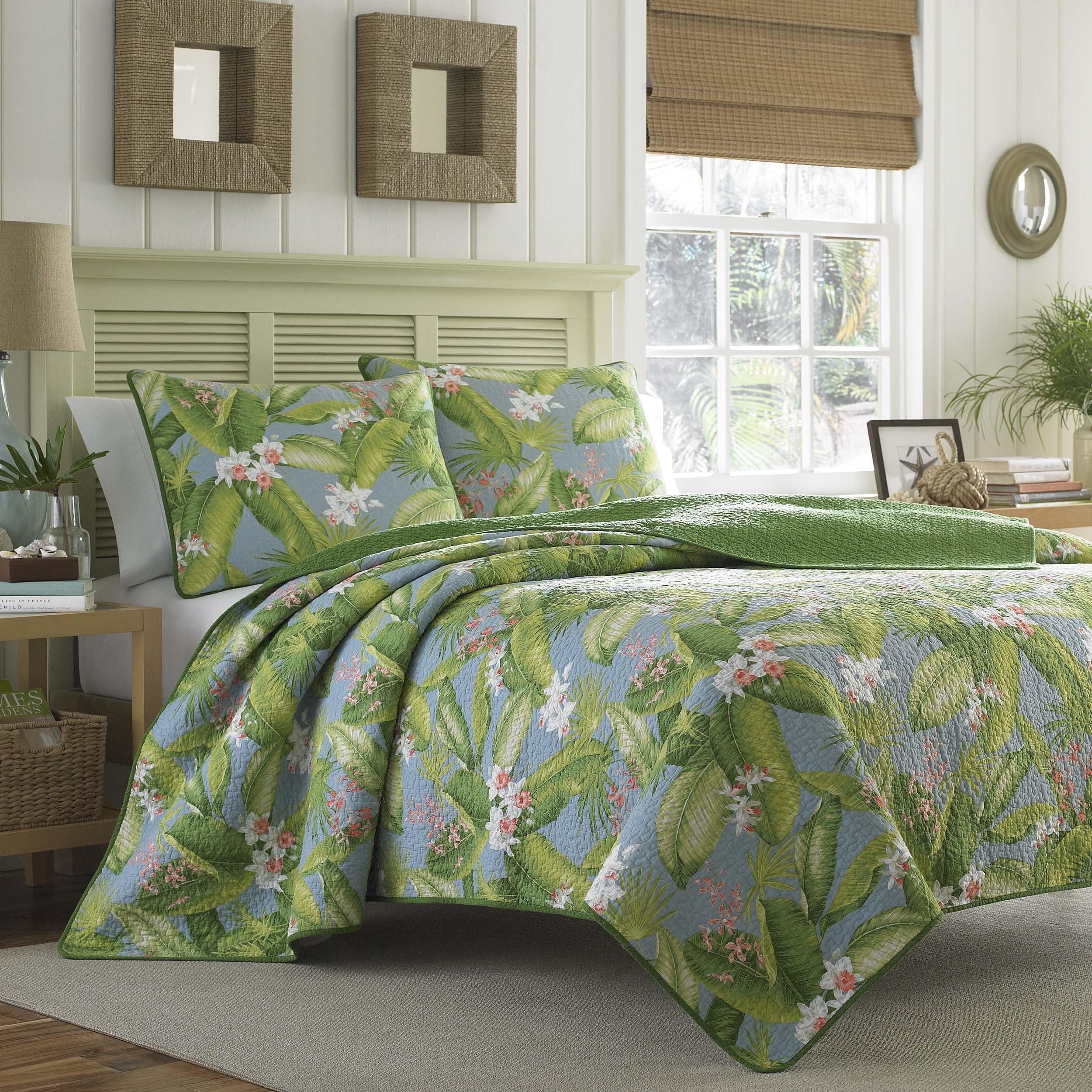 Tommy Bahama Home Tommy Bahama Aregada Dock Cotton Reversible Quilt Set
