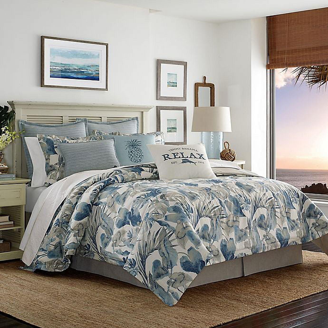 Tommy Bahama Home Tommy Bahama Raw Coast Blue Cotton Comforter Set & Reviews | Wayfair