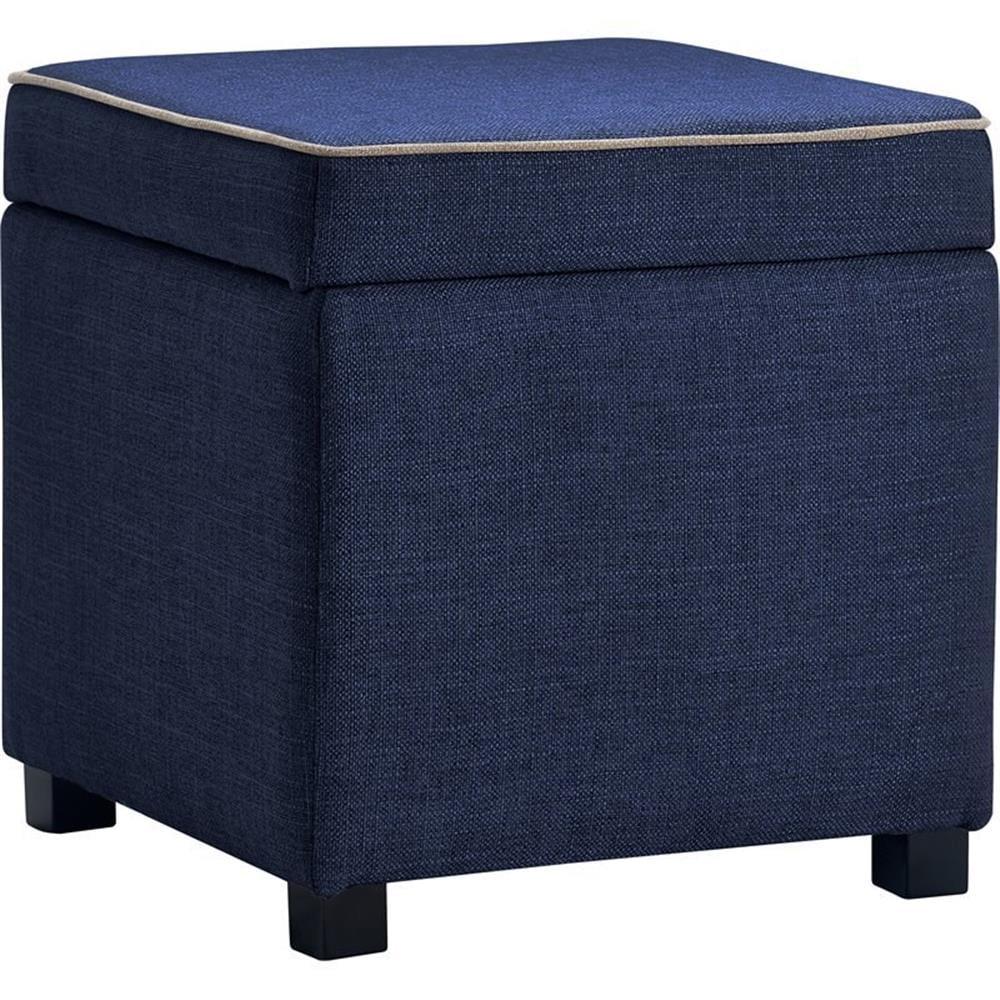 Tommy Hilfiger Tommy Hilfiger Morgan Modern Storage Ottoman Cube