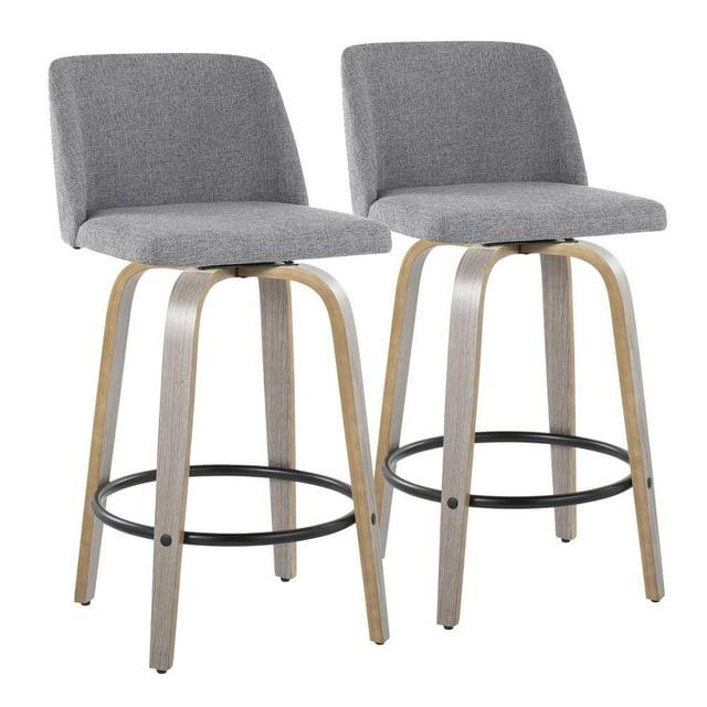 Toriano Swivel Upholstered Counter Stool