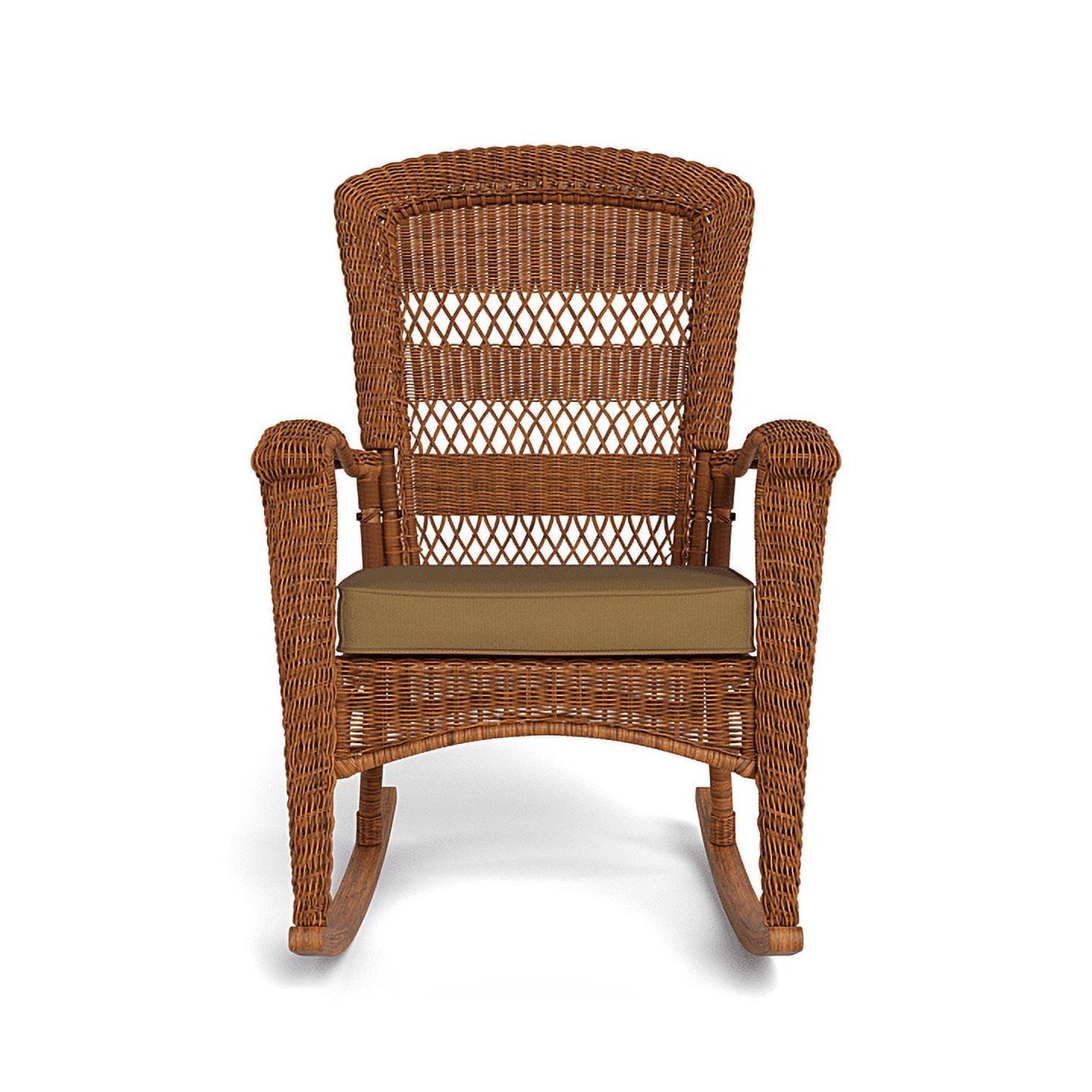 Portside Wicker Outdoor Rocker Chair