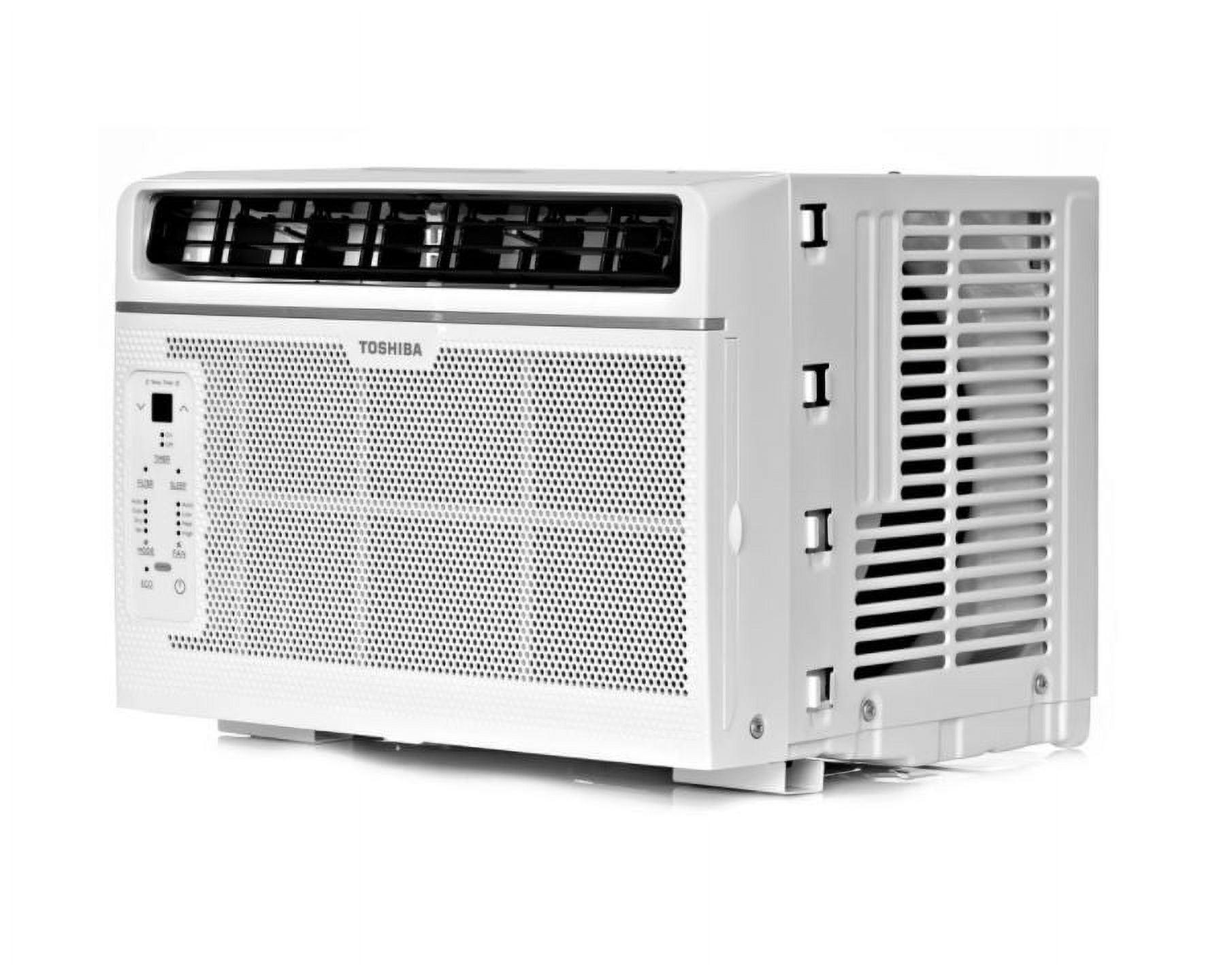 Toshiba 6000 BTU White Window Air Conditioner with Remote