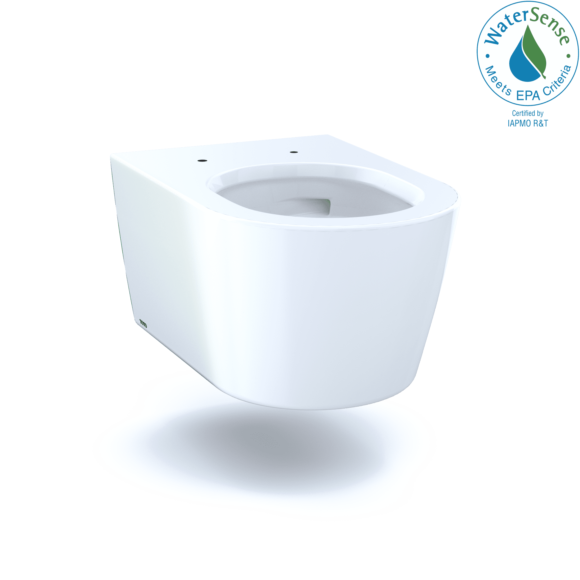 RP™ Dual-Flush Elongated Wall Hung Toilet with High Efficiency Flush (Seat Not Included)