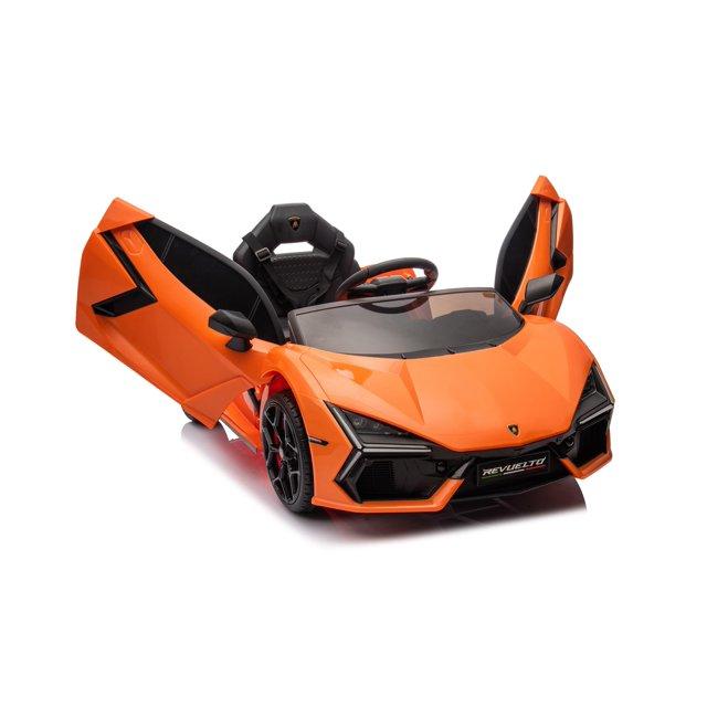 Hetoy 12V Kids Ride On Car, Licensed Lamborghini Revuelto Electric Car For Kids