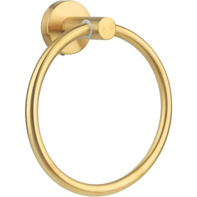 ¡Vuelta a la Escuela! Toallero de Baño, Barras para Toallas de Baño, Estante para Toallas, Organizador de Toallas de Baño Montado en la Pared, Anillo de Toalla de Mano, Toalla de Baño Redonda, Toalla de Montaje en Pared de Acero Inoxidable 304 para Cocina y Baño