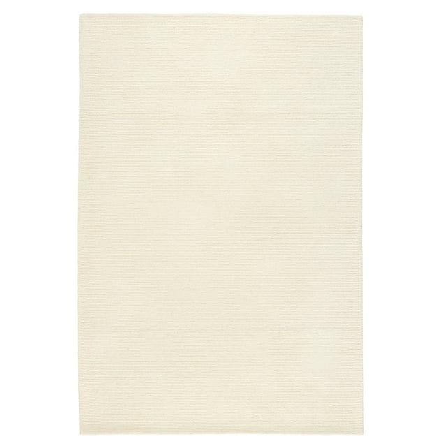 Town & Country Luxe Rita Ribbed Textured Handcrafted Area Rug Taupe/Ivory