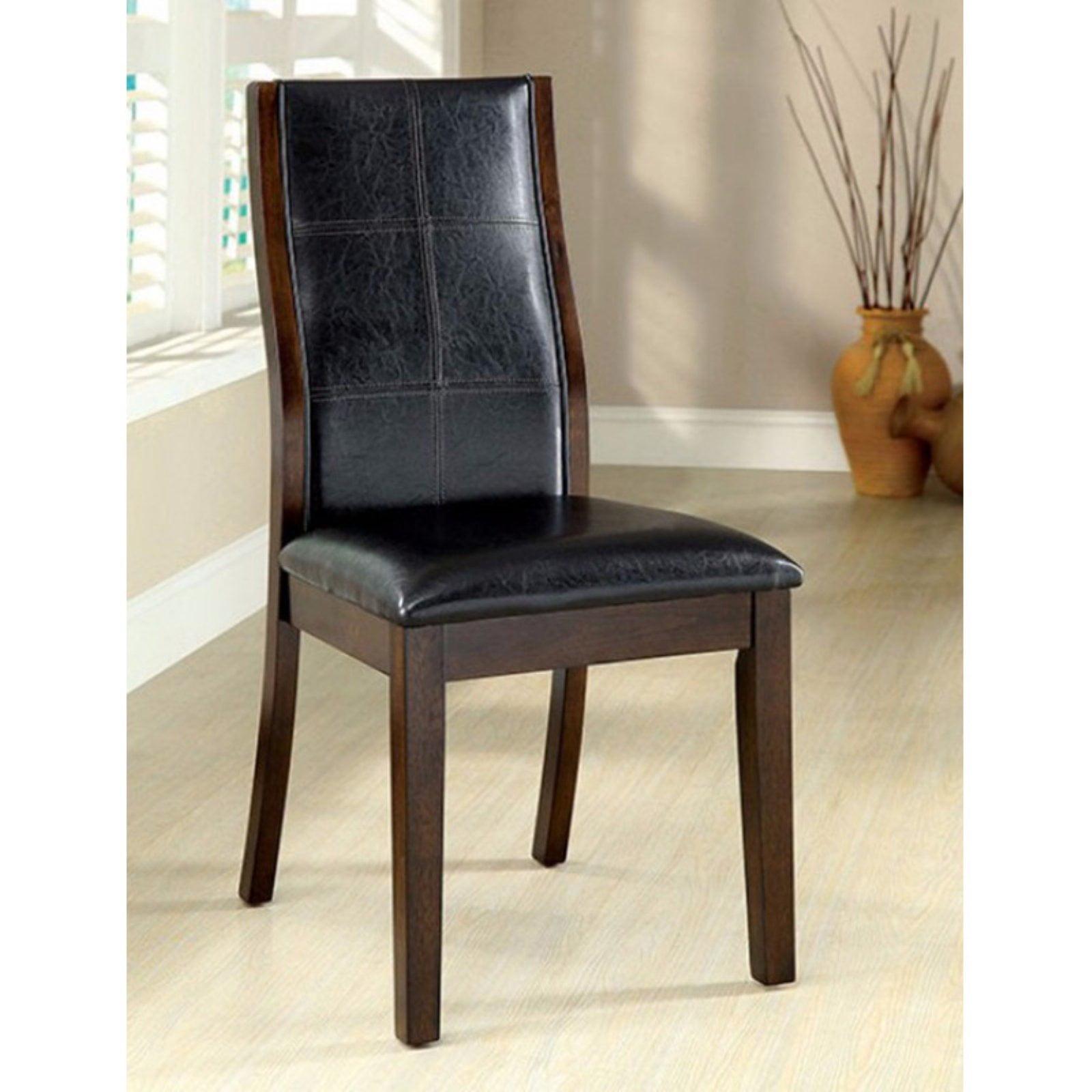 Estis Faux Leather Upholstered Side Chair