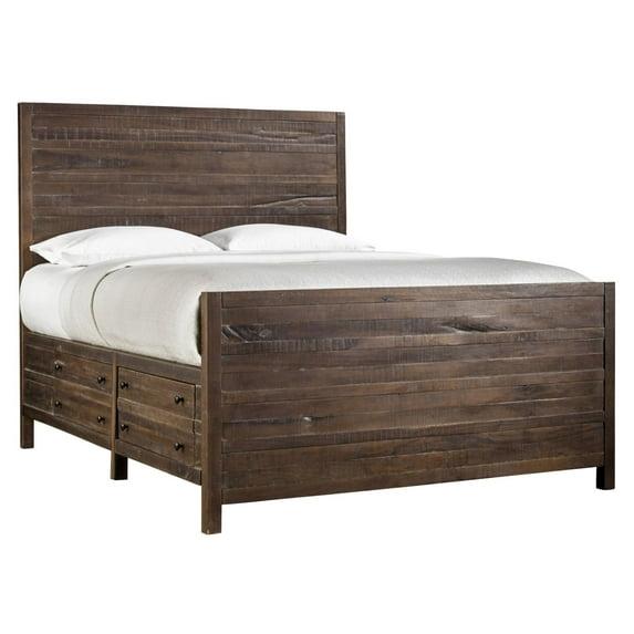 Townsend Queen Storage Bed in Java