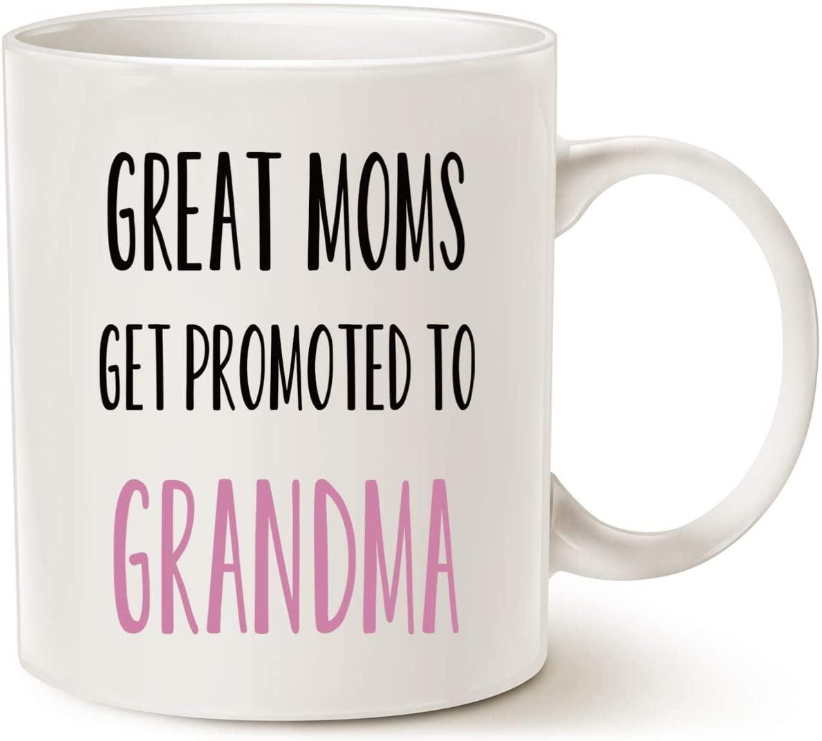 White Ceramic Grandma Promotion Coffee Mug 11oz