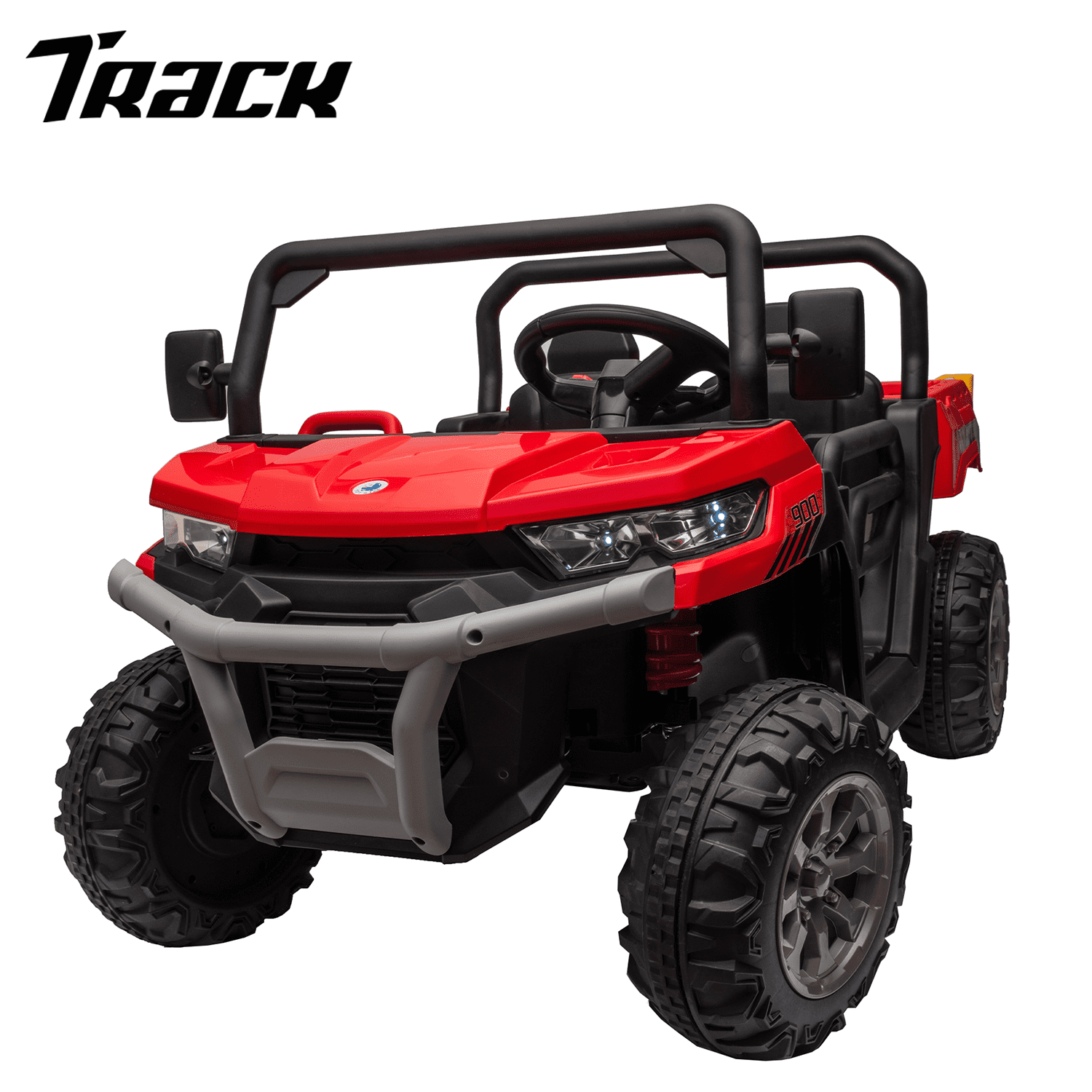 JOYRACER 24V Kids Ride on UTV with Remote Control, 2 Seater 4x200W Ride on Dump Truck
