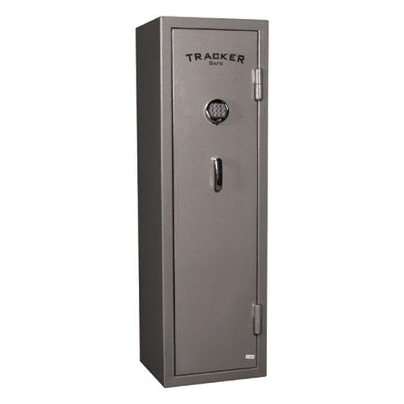 Tracker Safe TS08-GRY 8-Gun Fire Resistant Combination/Dial Lock Gun Safe, Gray