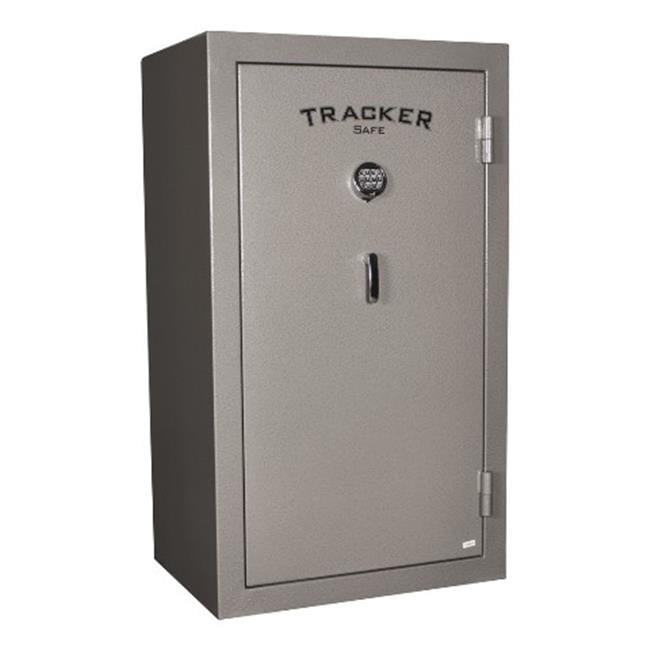 Gray Fireproof 30-Gun Safe with Mechanical Dial Lock