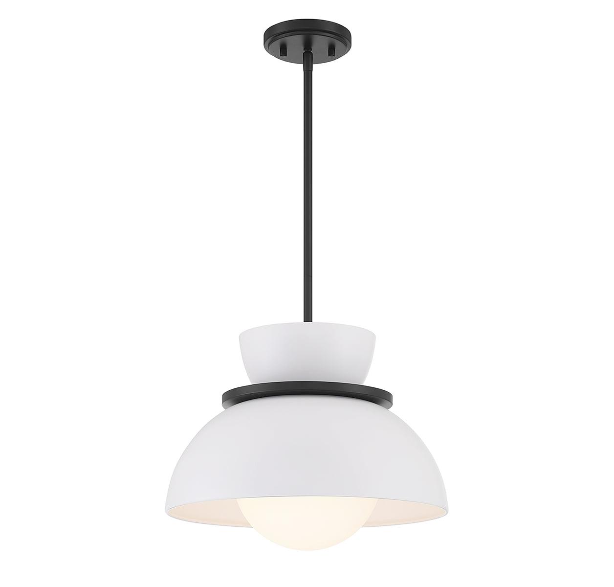 Trade Winds Bonnie 1-Light Pendant in Matte Black