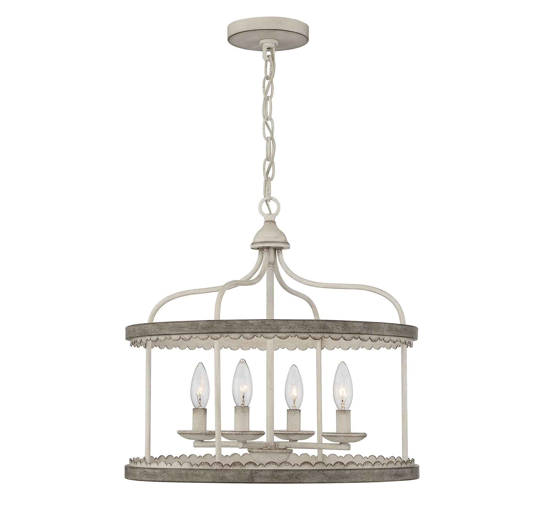 Trade Winds Lighting 4-Light Pendant Light In Silo Finish