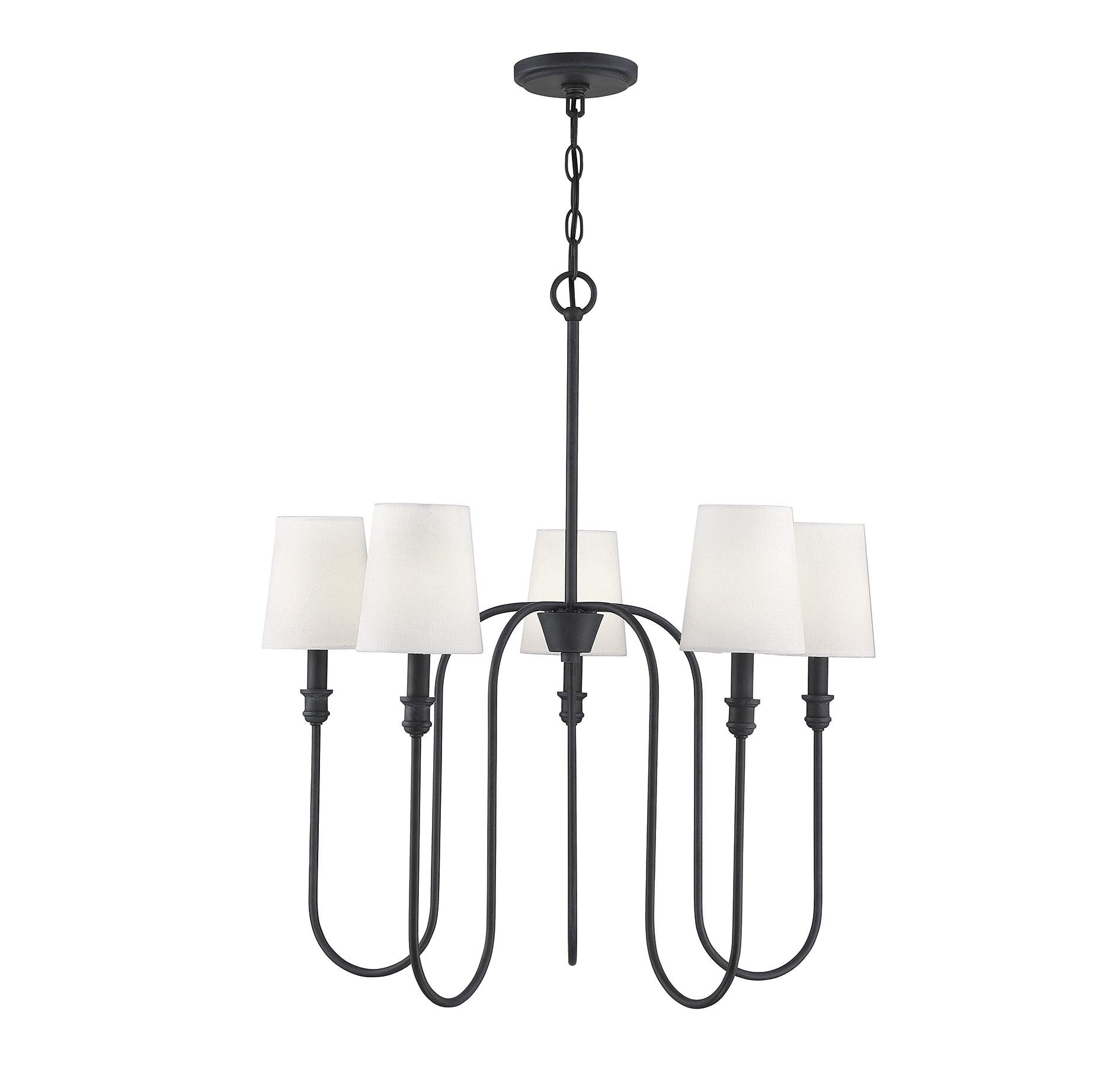 Trade Winds Lighting 5-Light Chandelier In Aged Iron