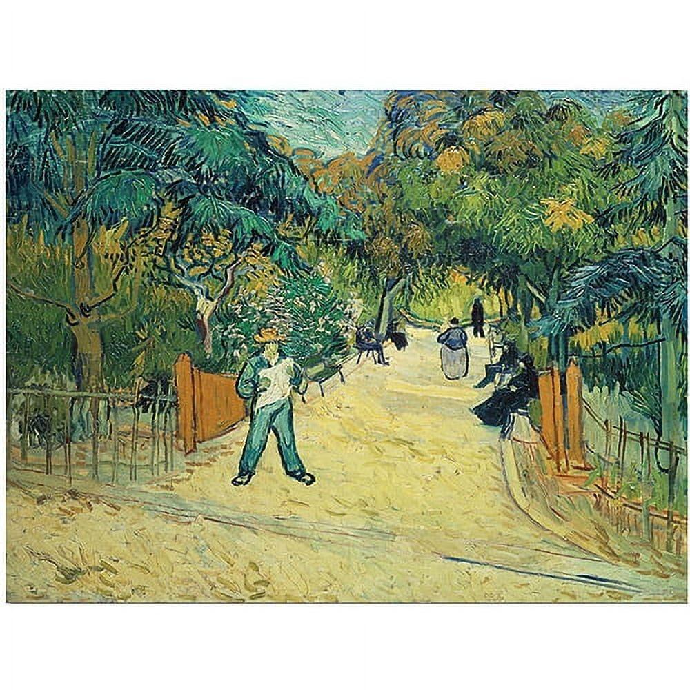 " Public Gardens In Arles, 1888 " by Vincent Van Gogh