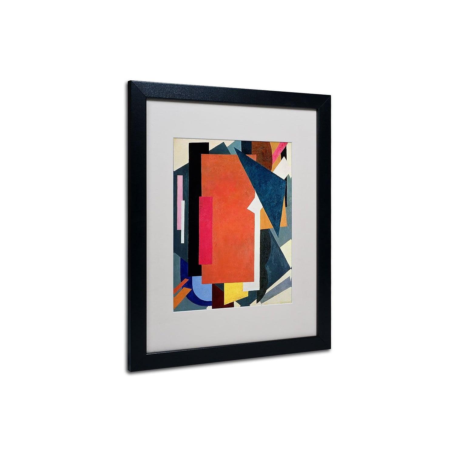 Museum Masters Abstract Canvas Print with Black Frame, 16" x 20"