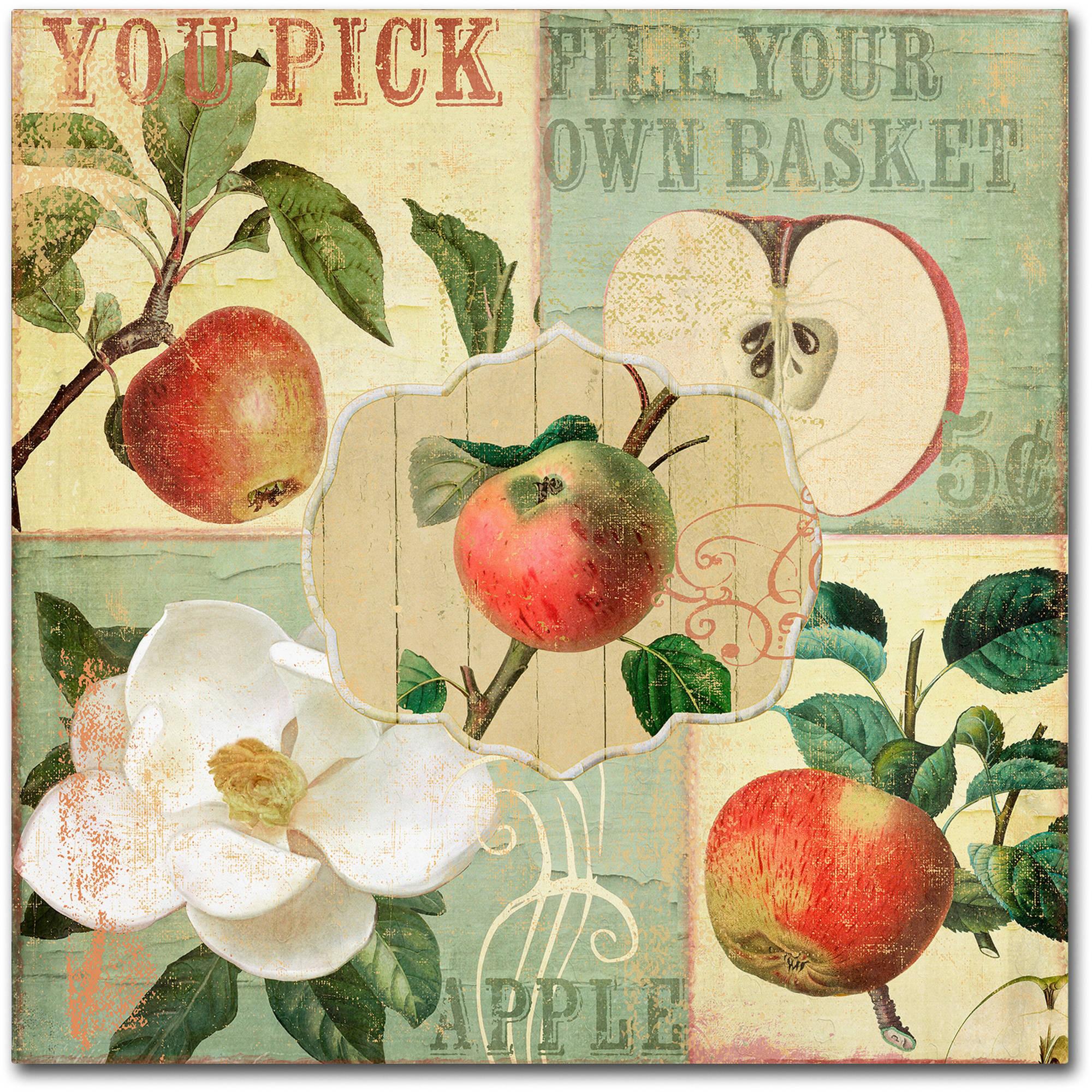 Trademark Fine Art Color Bakery " Apple Blossoms II " by Color Bakery