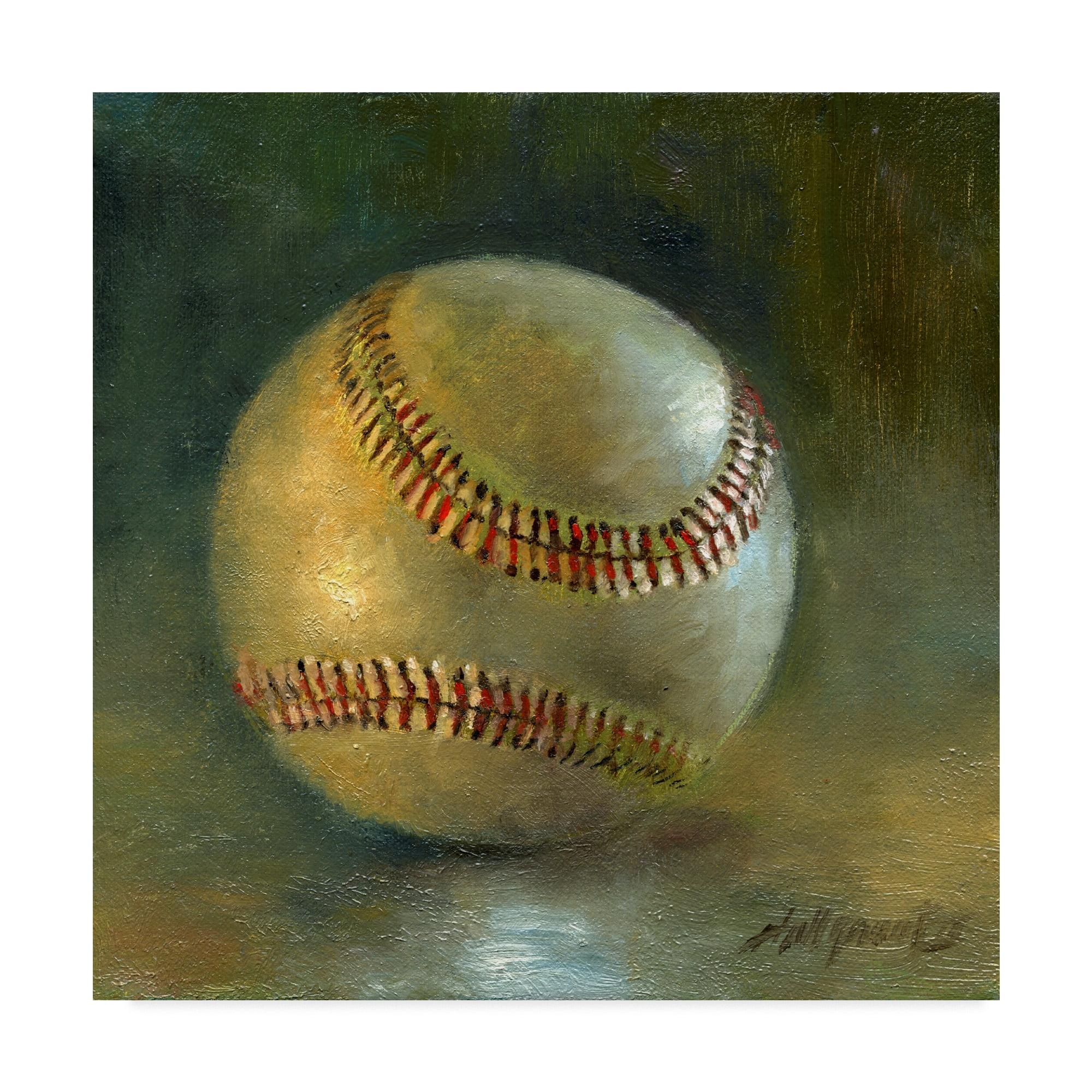 Hall Groat II Baseball 8 Gallery-Wrapped Canvas Art