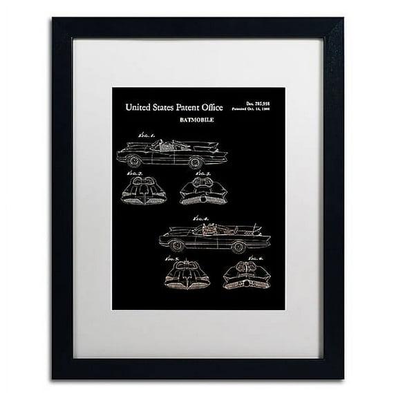 Trademark Fine Art " Batmobile Car Patent 1966 " by Claire Doherty