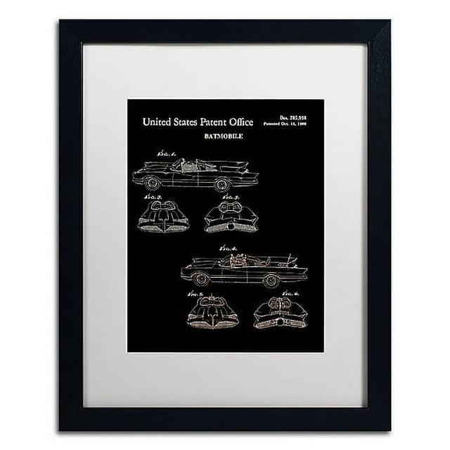 Trademark Fine Art " Batmobile Car Patent 1966 " by Claire Doherty