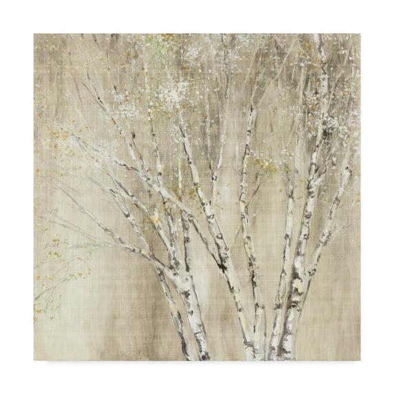 Trademark Fine Art 'Blue Birch Neutral' Canvas Art by Julia Purinton