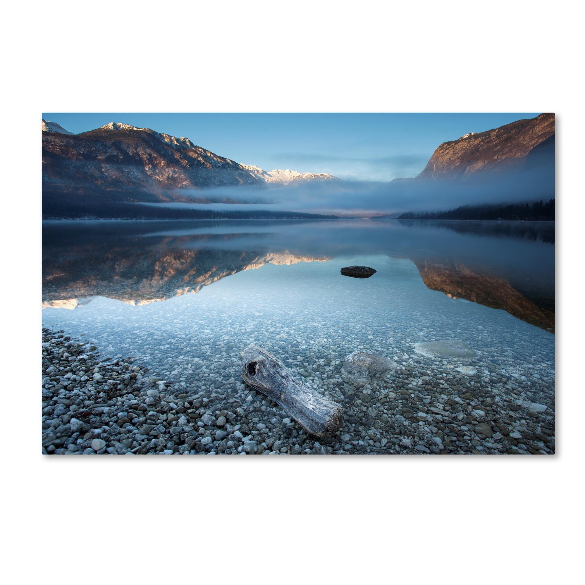 Trademark Fine Art 'Bohinjs Tranquility' Canvas Art by Bor