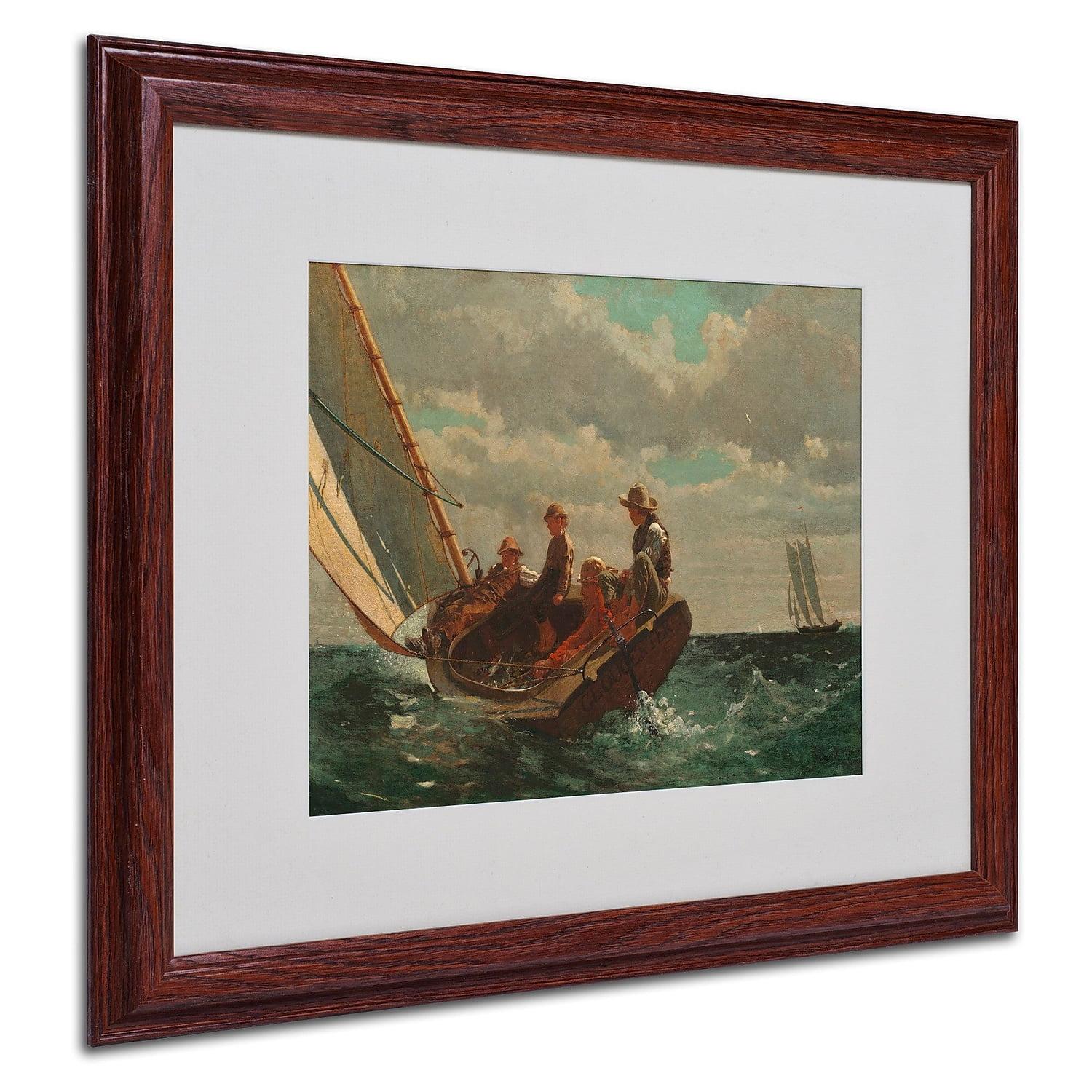 Vault W Artwork " Breezing Up (A Fair Wind) " by Winslow Homer