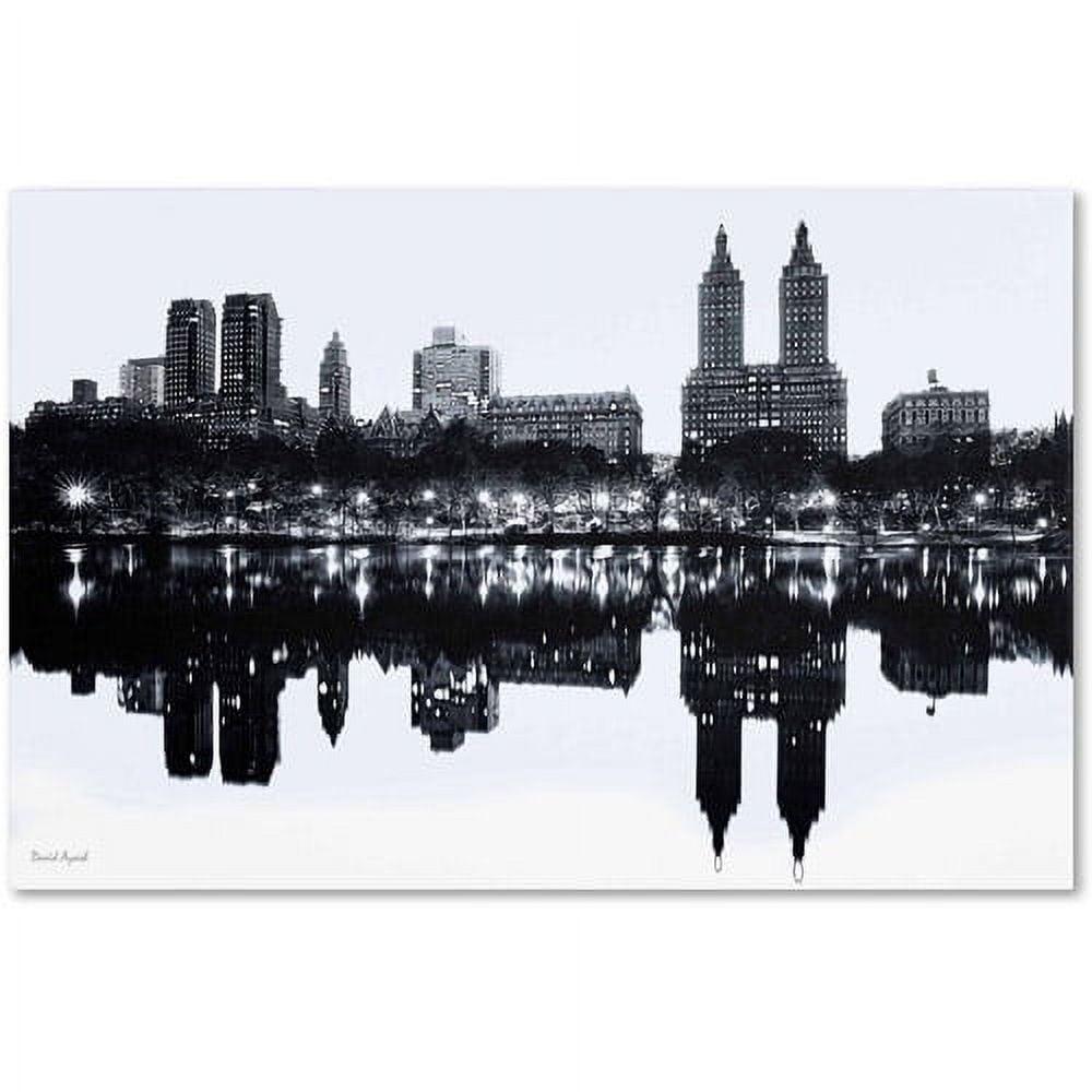 Trademark Fine Art "Central Park West II" Canvas Art by David Ayash