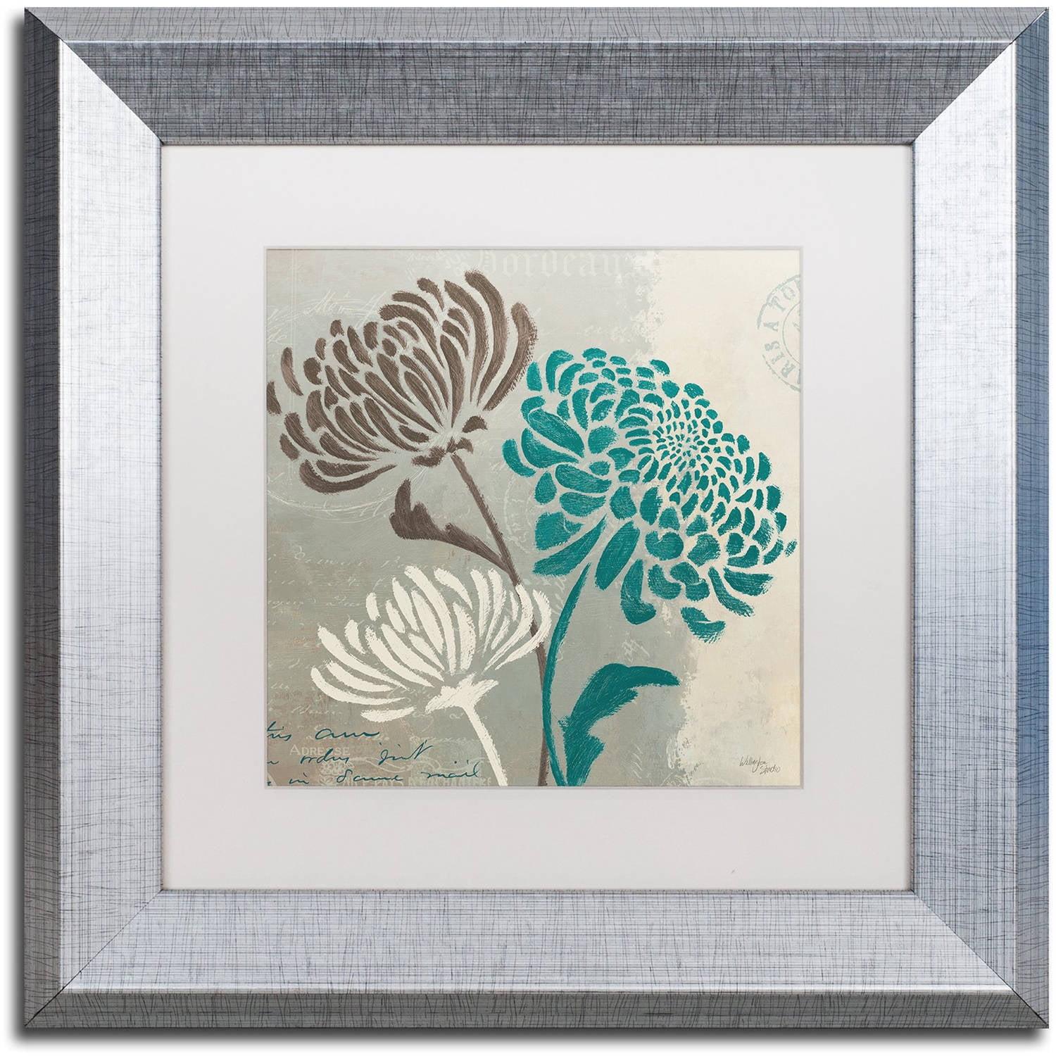 Trademark Fine Art " Chrysanthemums II " by Wellington Studio