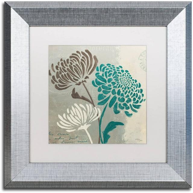 Trademark Fine Art " Chrysanthemums II " by Wellington Studio
