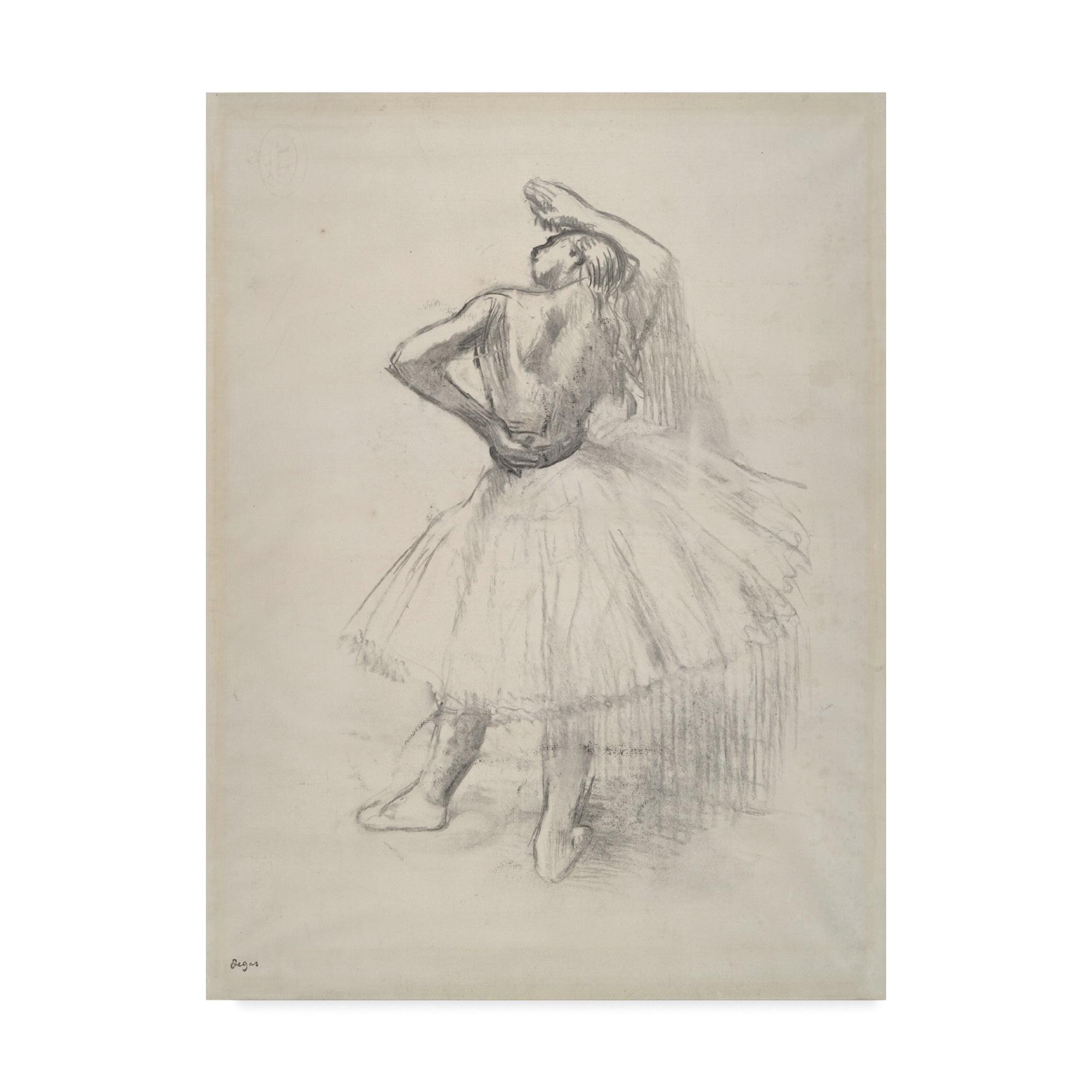 Edgar Degas Ballet Dancer Gallery-Wrapped Canvas Art Print