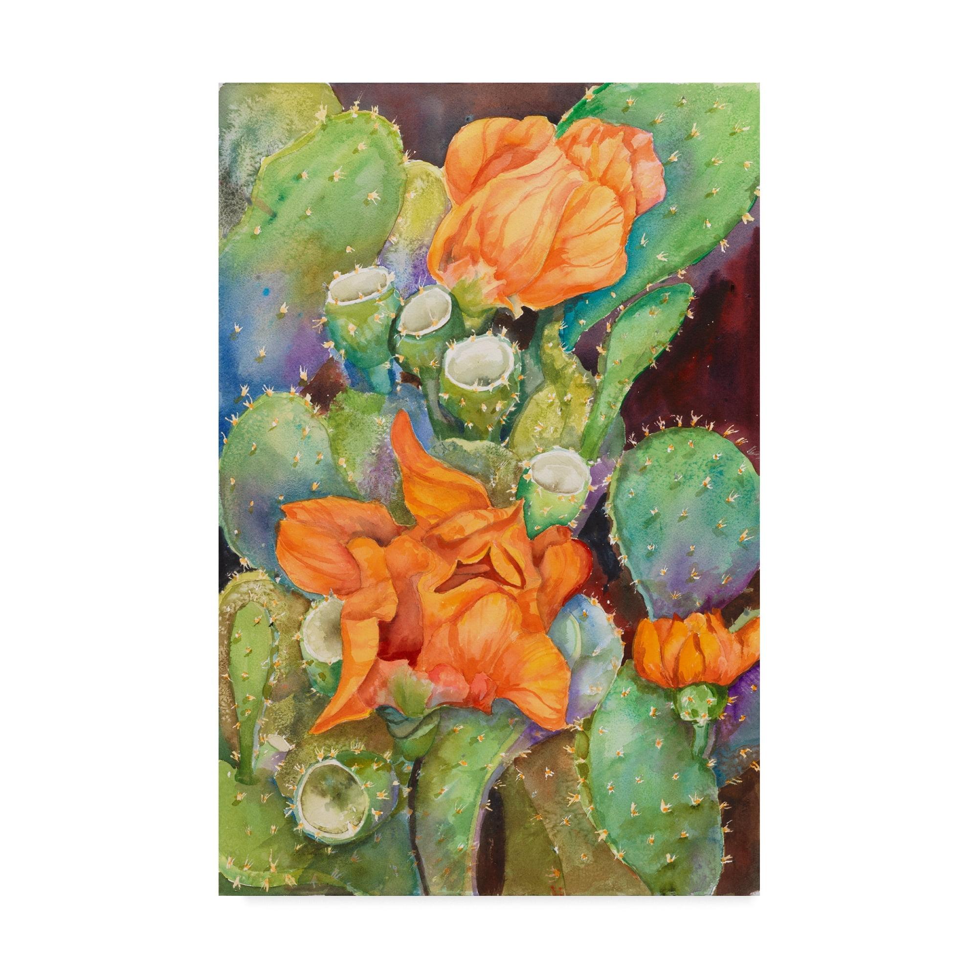 Trademark Fine Art Joanne Porter " Desert Blooms " by Joanne Porter