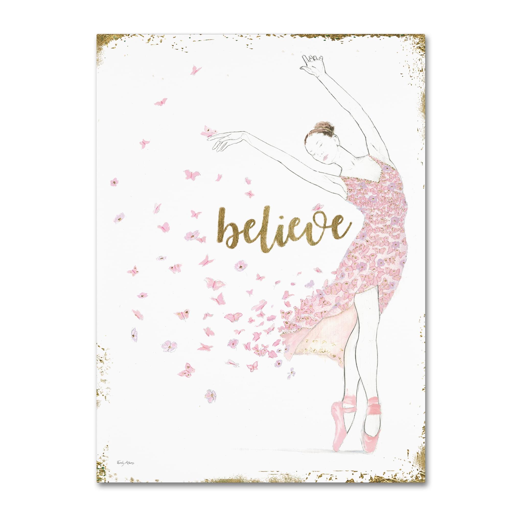 Trademark Fine Art 'Dream Dancer I' Canvas Art by Emily Adams